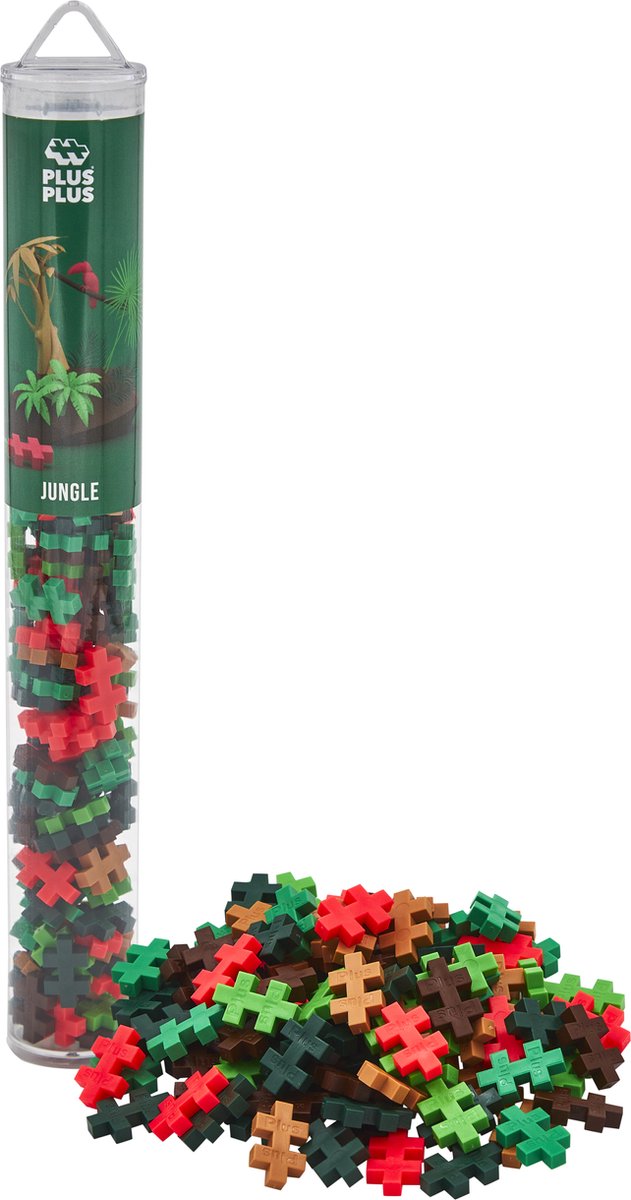 Plus plus tube jungle plus-plus : 100 pièces (4266)