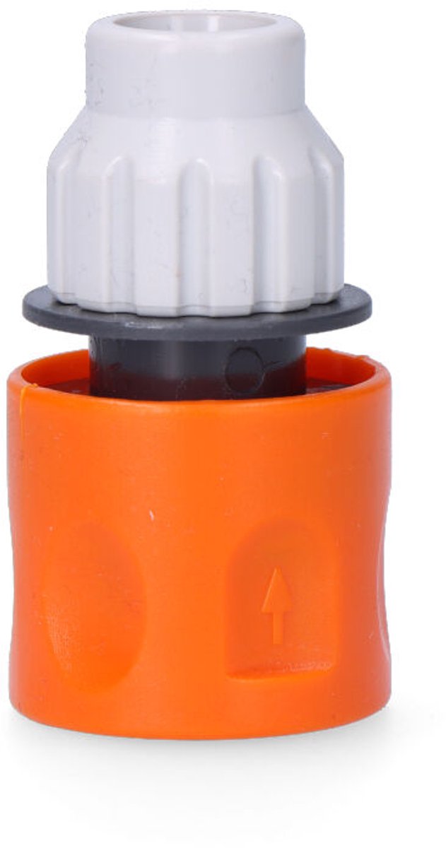 Embout de tuyau d'arrosage EDM - 3 8 - orange