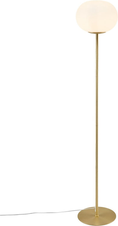 Nordlux alton 27.5-lampadaire-e27-verre opale laiton