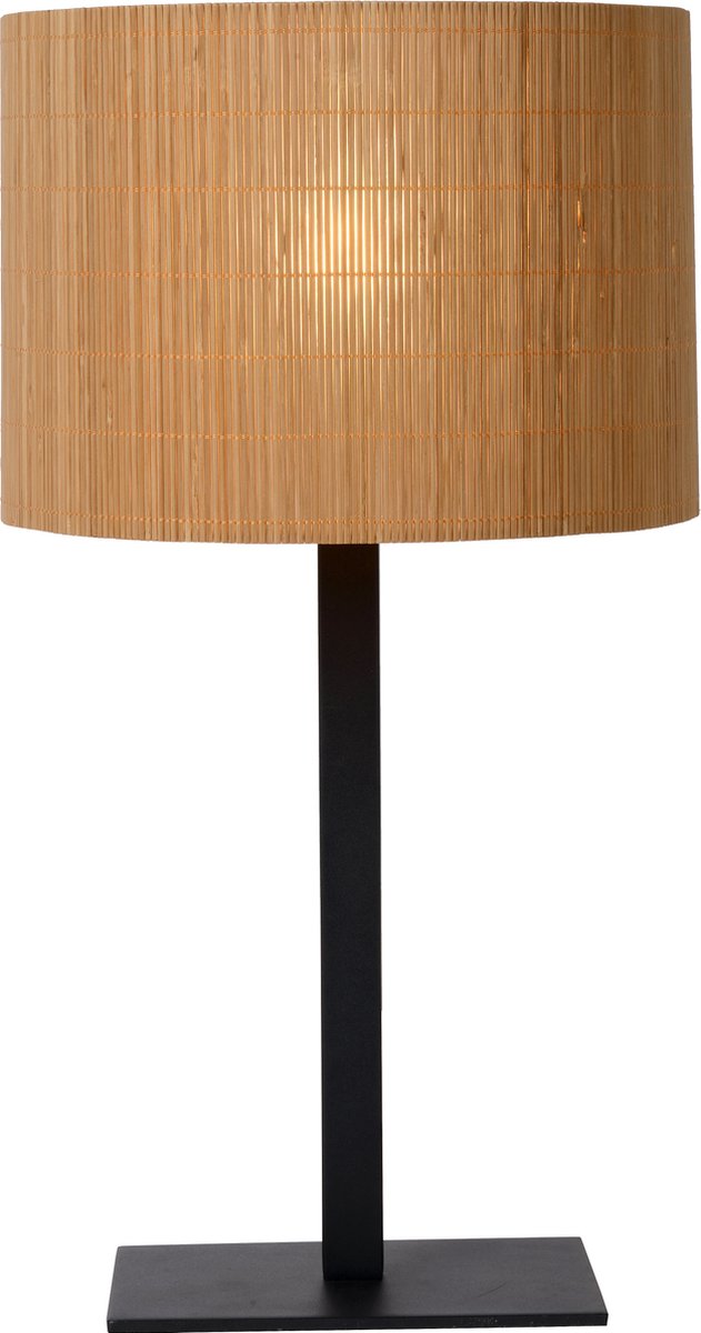 Lucide magius - lampe de table - ø 28 cm - 1xe27 - naturel - japandi