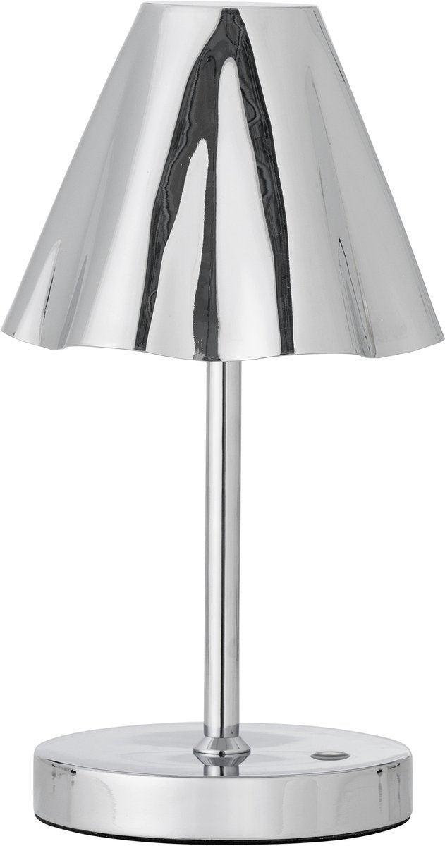 Lampe baladeuse lianna Bloomingville - rechargeable - argent - métal