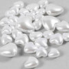 Perles de cire Creativ company, cœurs, d 7-13 mm, diamètre du trou 1,3-1,5 mm, env. 27 pièces, nacre, 32 pièces 1 boîte