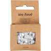 Perles de cire Creativ company, cœurs, d 7-13 mm, diamètre du trou 1,3-1,5 mm, env. 27 pièces, nacre, 32 pièces 1 boîte