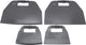 Volet de protection de tableau de bord Condor, 4-TLG.