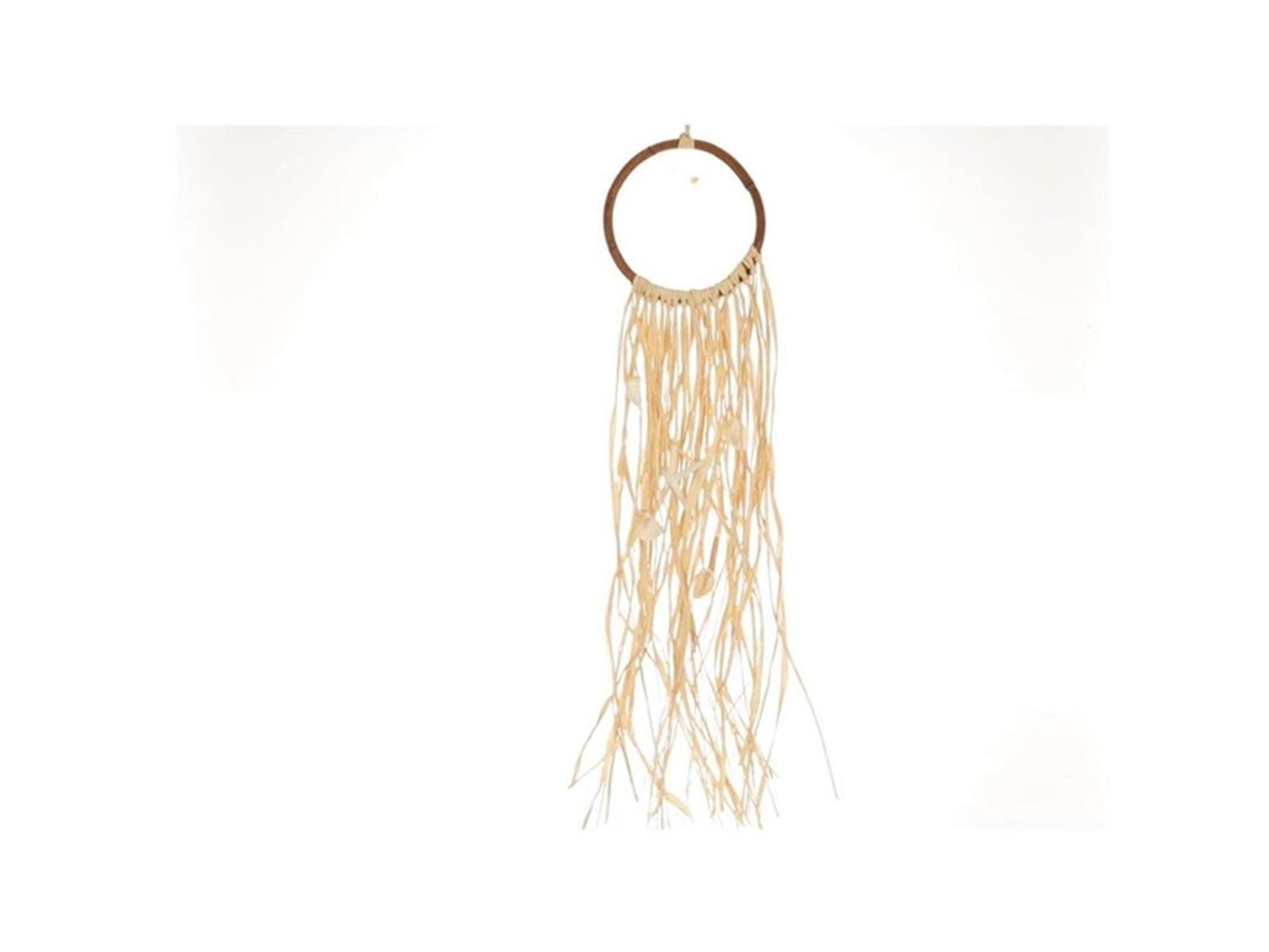 Hbx natural living pendentif anneau delam ø20xl85cm