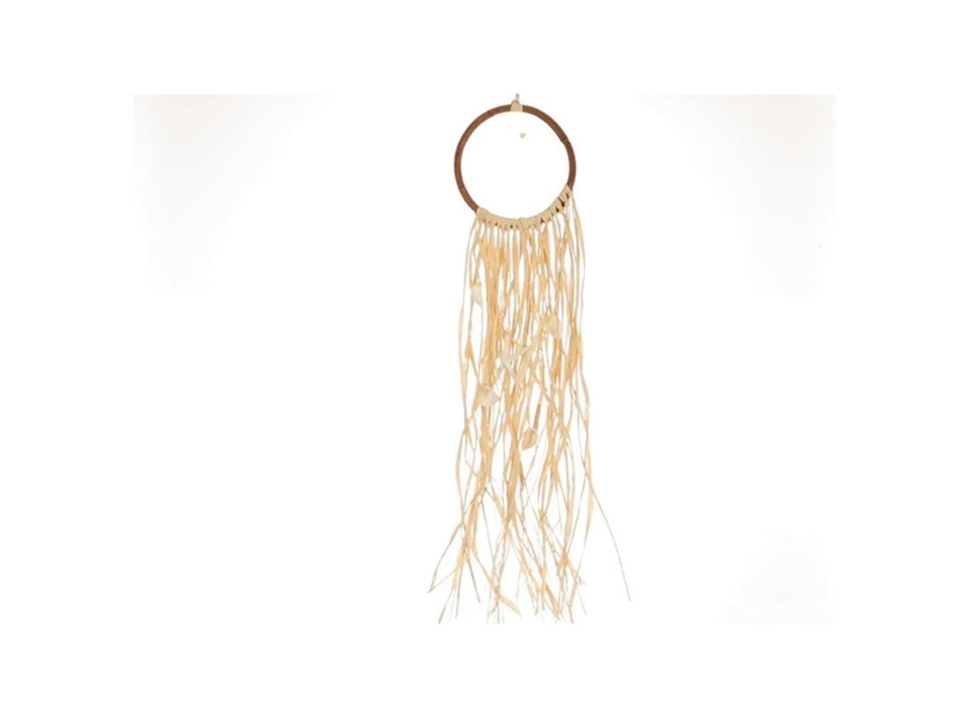 Hbx natural living pendentif anneau delam ø20xl85cm