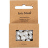 Perles de cire Creativ company, d 8 mm, diamètre du trou 2,3 mm, nacre, 22 pièces 1 boîte