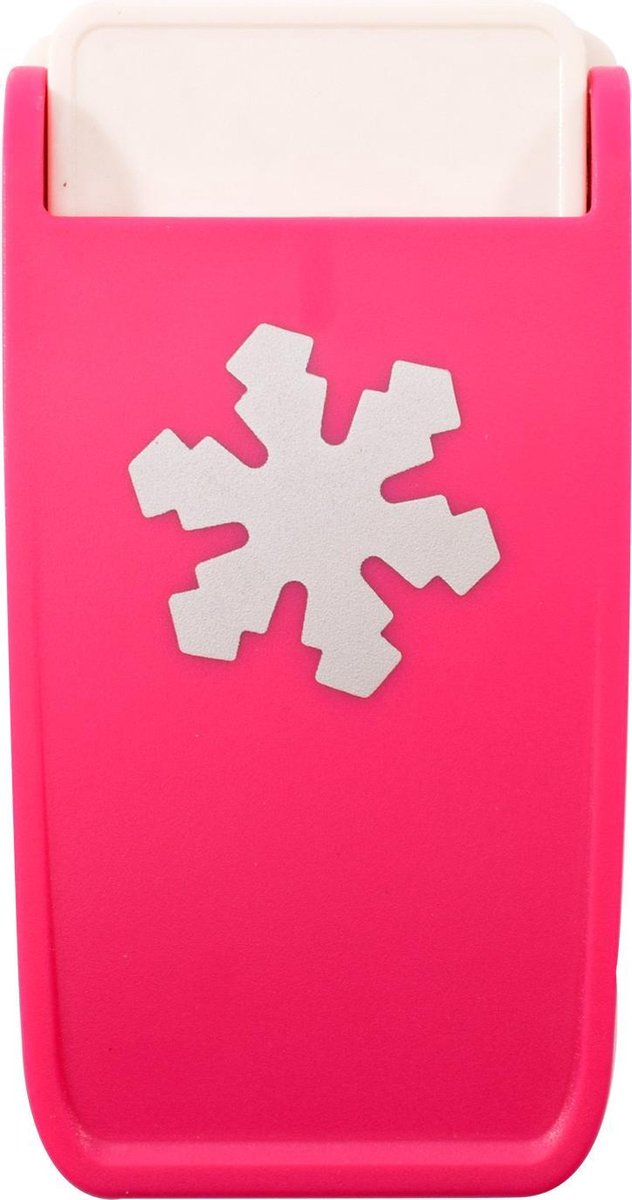 Vaessen creative perforatrice robuste - perforatrice figurine - flocon de neige - ø 3,75 cm