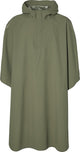 Poncho basilic hoga unisexe vert olive taille unique