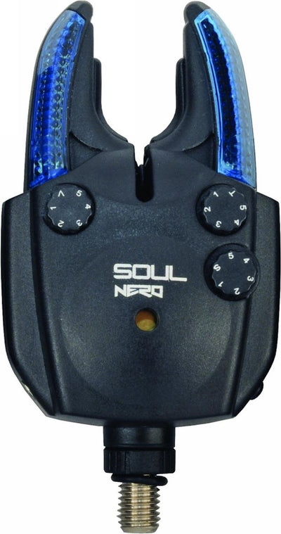 Détecteur de touche Soul nero - détecteur de touche compact avec LED bleue et éclairage nocturne