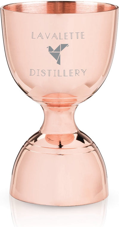 Viski canterbury jigger - acier inoxydable - 30 60ml - couleur cuivre