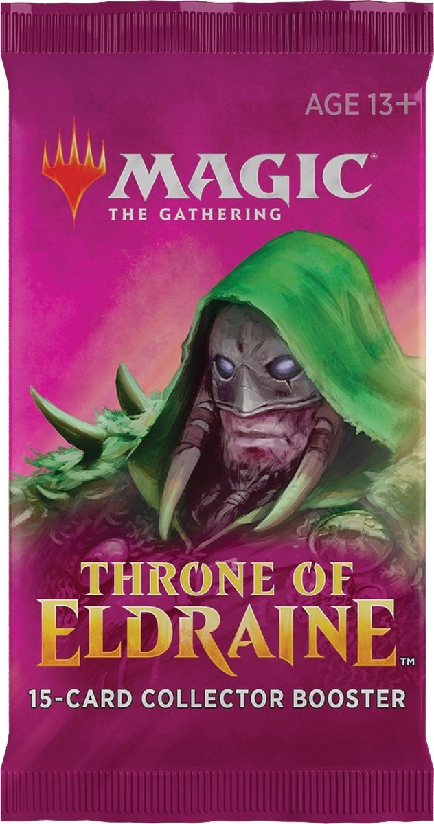Les sorciers de la côte magiquent le trône de rassemblement du booster collecteur d'Eldraine et
