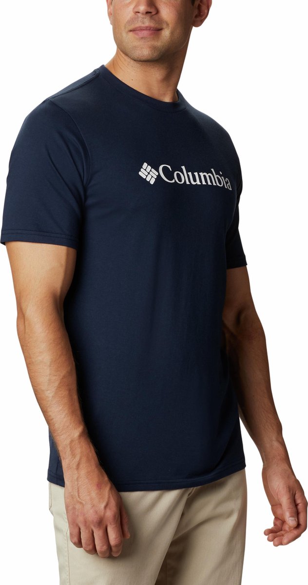 Columbia CSC Basic Logo Short Sleeve - Collegiate Navy - Homme - Taille XL
