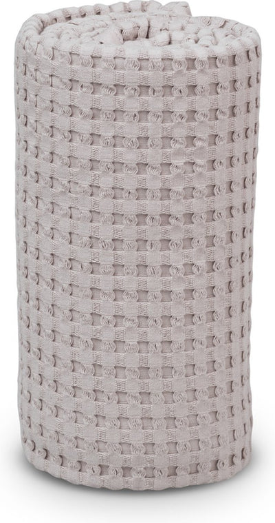 Lulujo - couverture gaufrée - 100x80 cm - sable