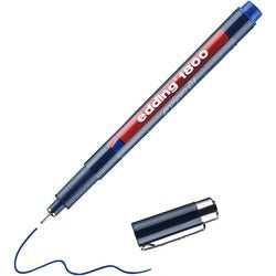 Fineliner edding 0,25 mm bleu