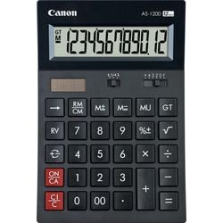 Calculatrice Canon AS-1200 noire