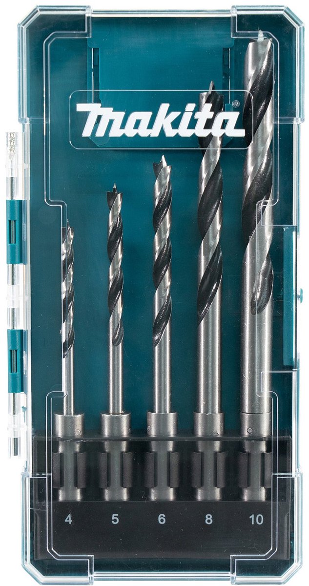 Makita sds-plus jeu de forets à bois 5 pièces - e-15148