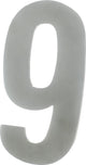 Numéro de maison Starx 130x3mm acier inoxydable 9