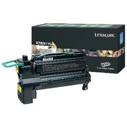 Toner Lexmark x792x1yg jaune