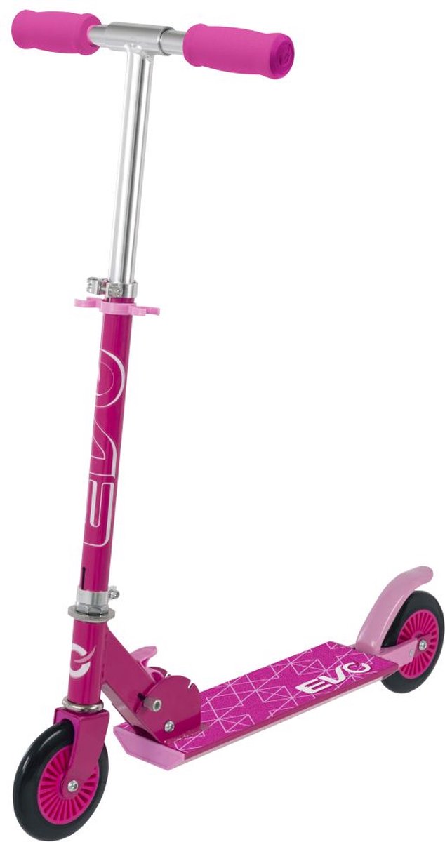 Trottinette en ligne Evo - rose - 125 mm pour enfants jusqu'à 50 kg
