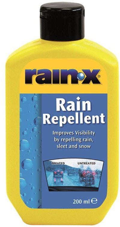 Traitement anti-pluie pour vitres Rain-x 200 ml - effet longue durée - pour tous véhicules - facile à appliquer