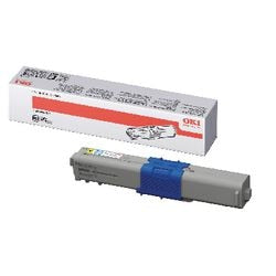 Cartouche de toner oki 44469704 jaune