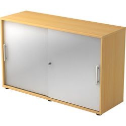 Bach armoire à portes coulissantes Hammerer 2fh hêtre, argent