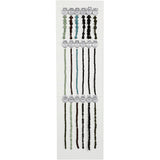 Perles de lave Creativ Company, taille 6-37 mm, taille du trou 1+2 mm, le contenu peut varier, env. 890 pièces, couleurs variées, 20 tours 1 boîte - afbeelding 2