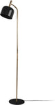 Lampadaire Leitmotiv intelligent - noir - 26x26x164cm - moderne - lampadaires pour salon - chambre