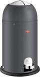Wesco kickmaster junior poubelle | poubelle à pédale | 12 litres | métal - graphite mat | poubelle - conçue en Allemagne