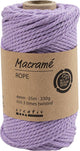 Crétiv Company Macrame Cord Purple, 55m