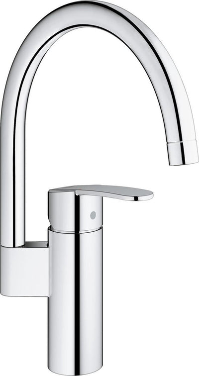 Robinet de cuisine cosmopolite Grohe wave - bec haut - chrome
