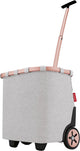Chariot de courses Reisenthel carrycruiser - 40l - châssis twist ciel rose gris