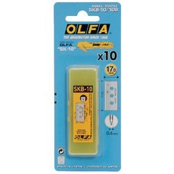Lames de rechange olfa sk10 aluminium argent