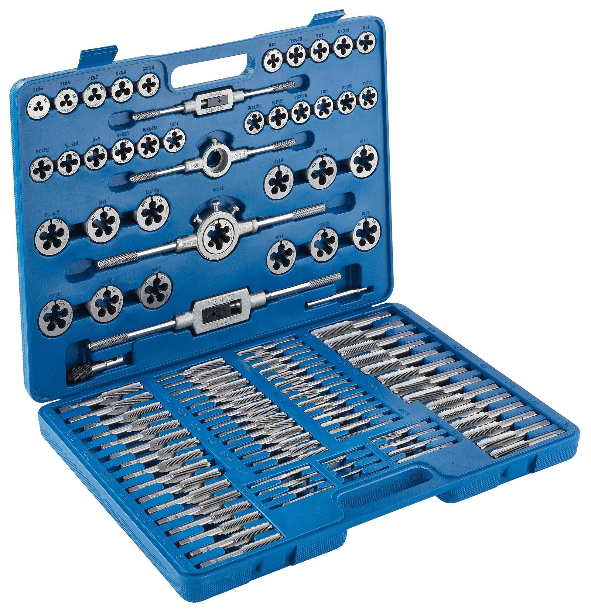 Condor – outils de taraudage manuel, jeu de coupe de filetage, 110 pièces, filetage fin m2-18