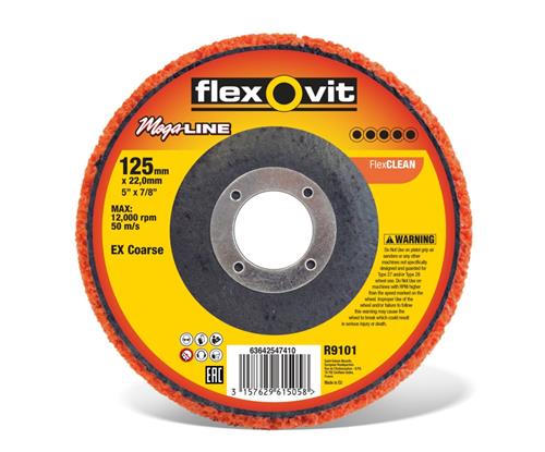 Flexovit abs 125x12x22,23 r9101 aoxc t27 | 10 pièces