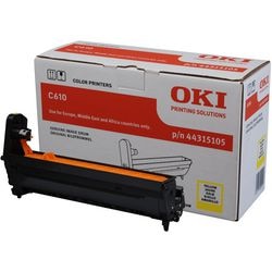 Cartouche tambour oki 44315105 jaune