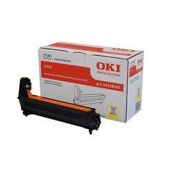 Cartouche tambour oki 44318505 jaune