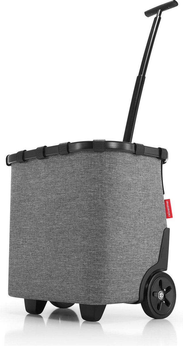 Chariot libre-service Reisenthel carrycruiser - polyester - 40l - twist gris argent
