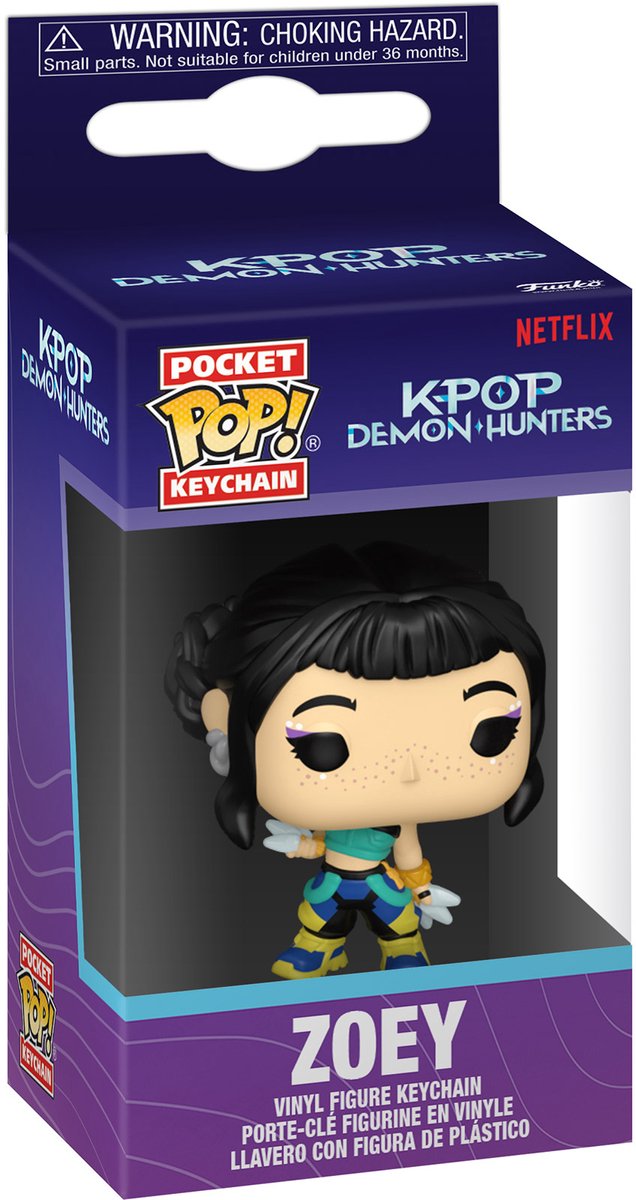 Kpop chasseurs de démons zoey (pocket pop !) unisexe funko pocket pop ! - neutre - standard
