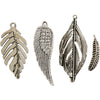 Ressorts Creativ Company, taille 29-55 mm, diamètre du trou 12-20 mm, argent antique, 4 pièces 1 boîte