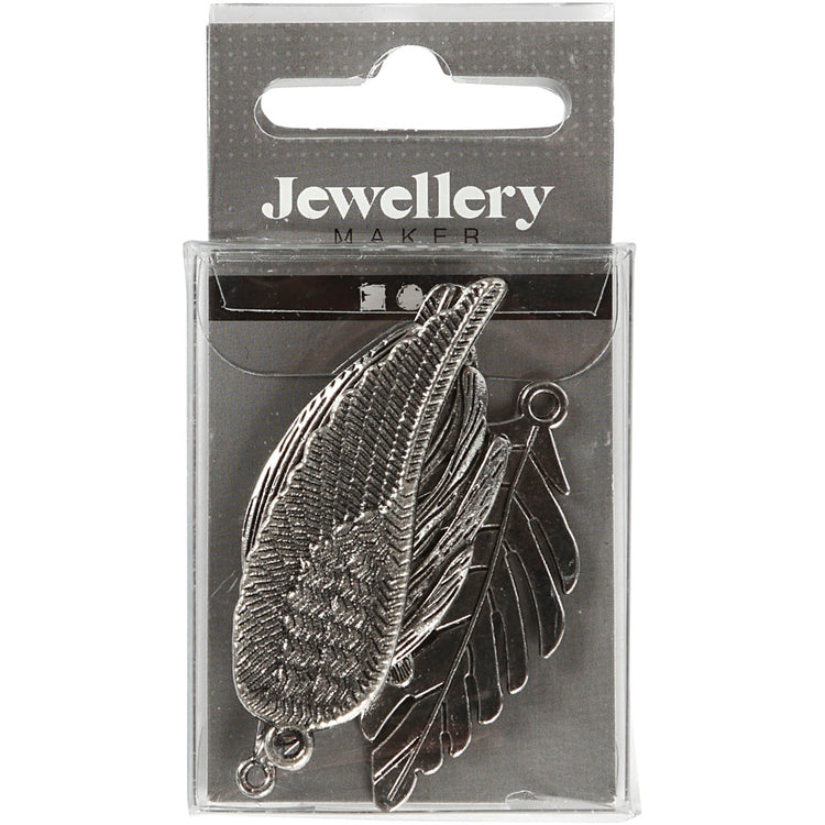 Ressorts Creativ Company, taille 29-55 mm, diamètre du trou 12-20 mm, argent antique, 4 pièces 1 boîte