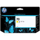 Cartouche d'encre hp c9454a 70 jaune