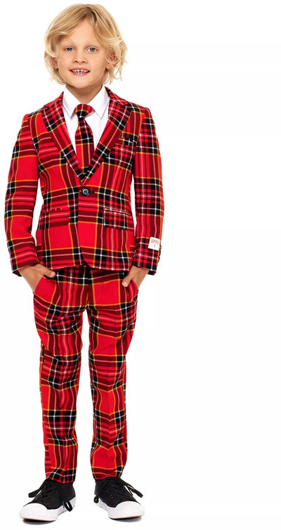 Opposuits le bûcheron - déguisement garçon - rouge - Noël - taille 110 116