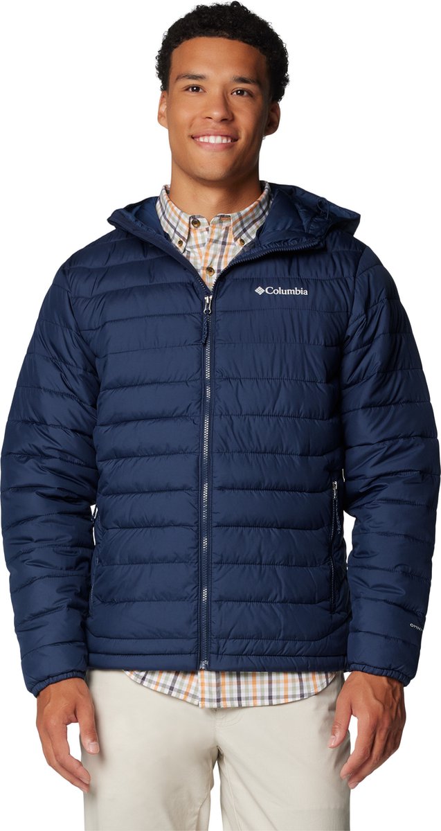 Columbia Powder Lite™ II Hoody Jacket Veste d'extérieur pour homme - Collegiate Navy - Taille S