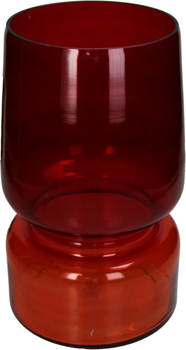 Vase collection Hd verre bicolore multi 19x19x30cm