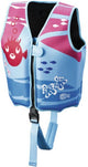 Beco-sealife® - gilet de sauvetage gilet flottant enfant - bleu rose - s: 15-18 kg