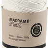 Crétiv Company Macrame Cord Off-White, 198m