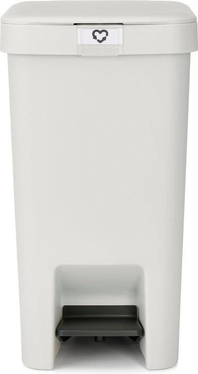Poubelle Brabantia stepup - poubelle à pédale - 16 litres - gris clair