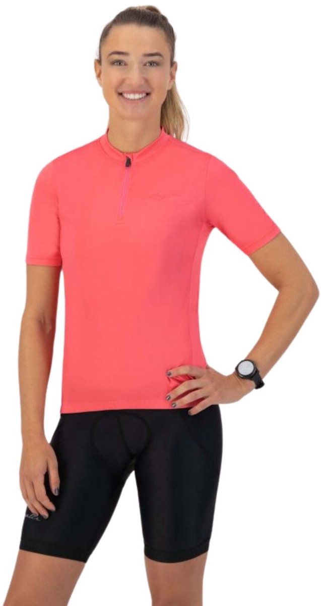 Rogelli core maillot de cyclisme femme - manches courtes - rose - s